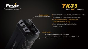 Fenix TK35 - XM-L2 (U2)